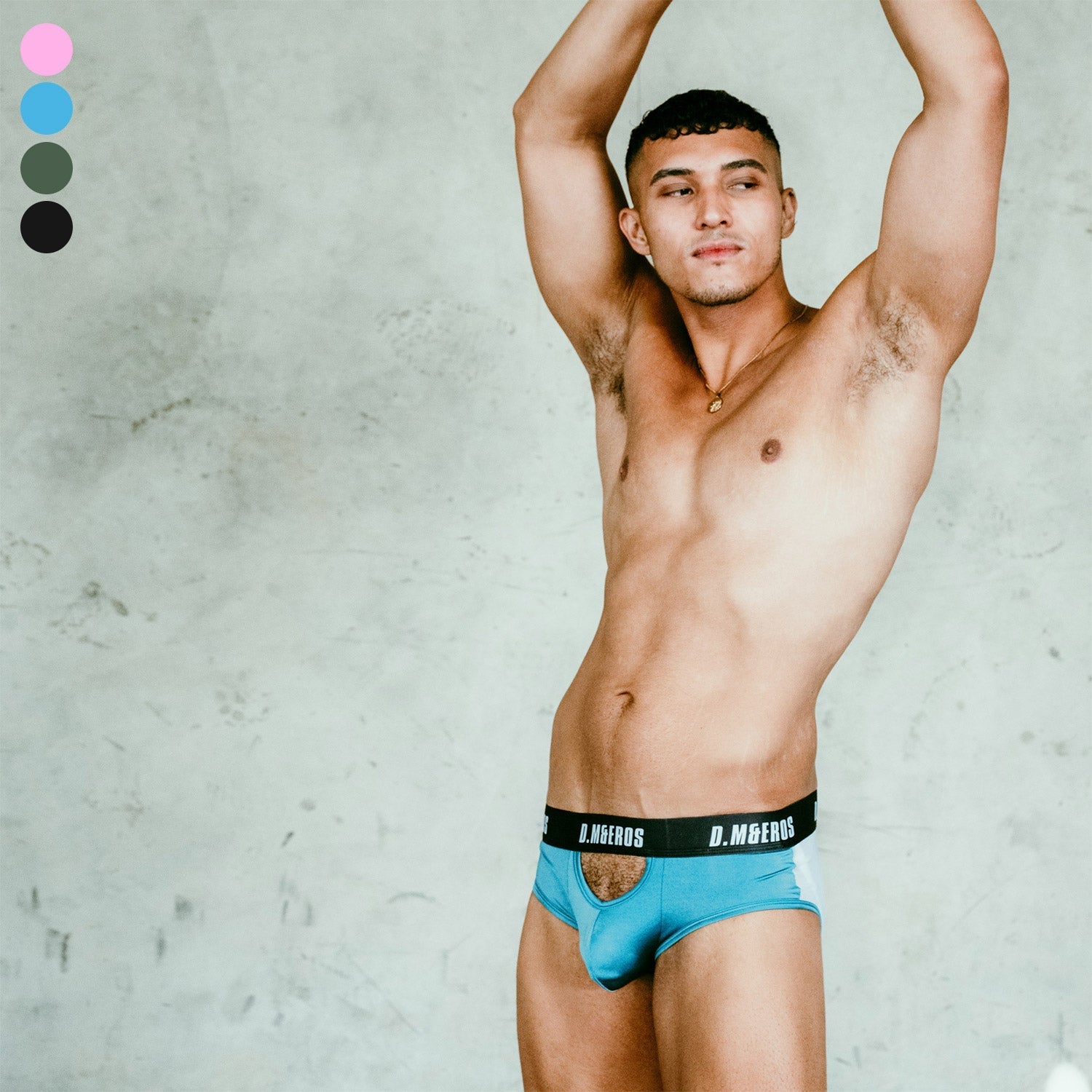 DM Hollow Front Boxer Briefs | dmunderwear detail image 2