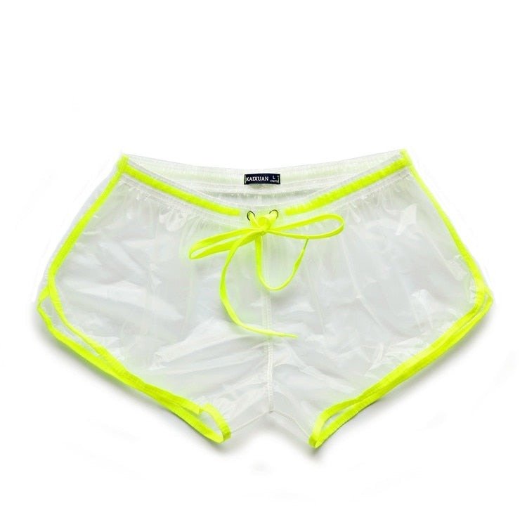 DM Plastic See-through Running Shorts | dmunderwear detail image 4