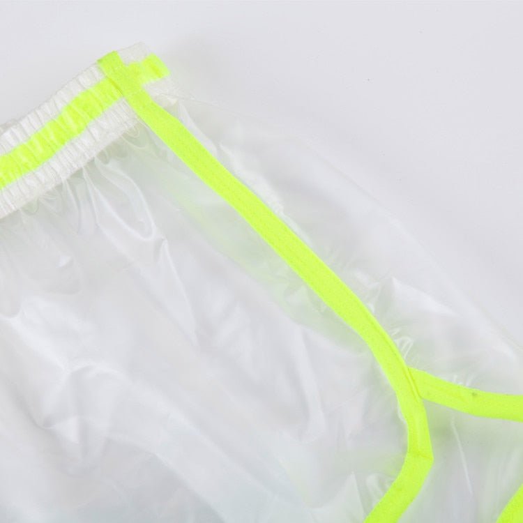 DM Plastic See-through Running Shorts | dmunderwear detail image 5