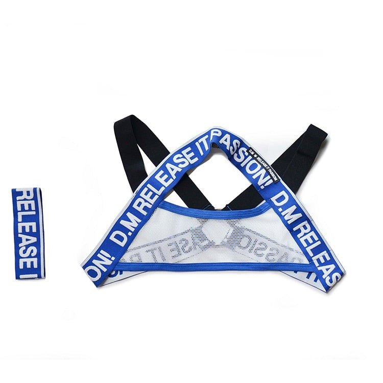 DM Release Mesh Chest Harness | dmunderwear detail image 9