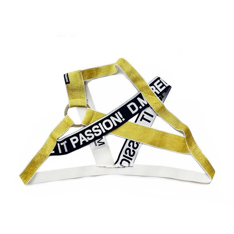 DM Release Shimmer Cross Harness | dmunderwear detail image 6