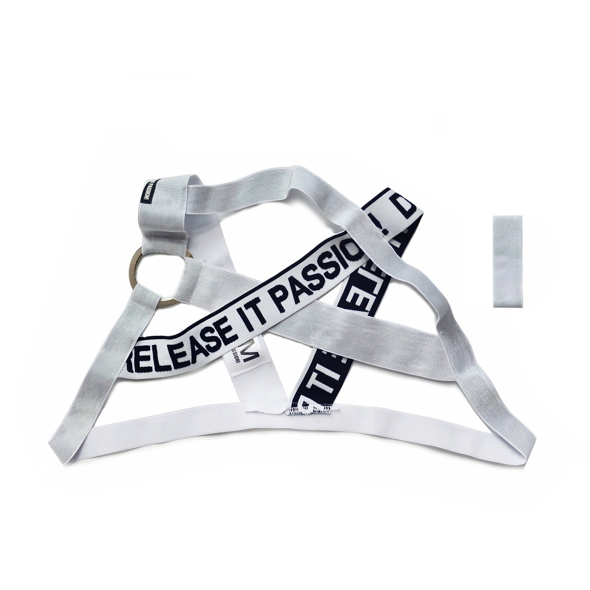 DM Release Shimmer Cross Harness | dmunderwear detail image 7