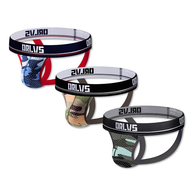 Camouflage Mesh Jockstrap (3 Pack) | dmunderwear detail image 1