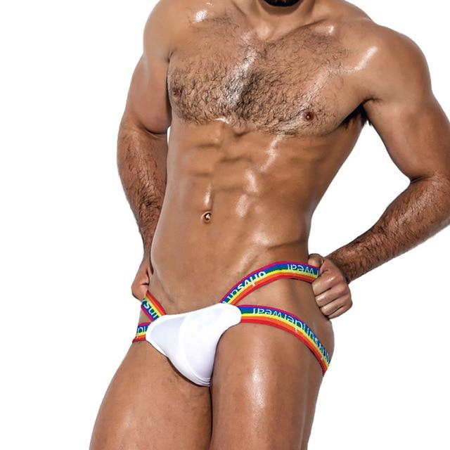 Rainbow Jockstrap | dmunderwear detail image 3