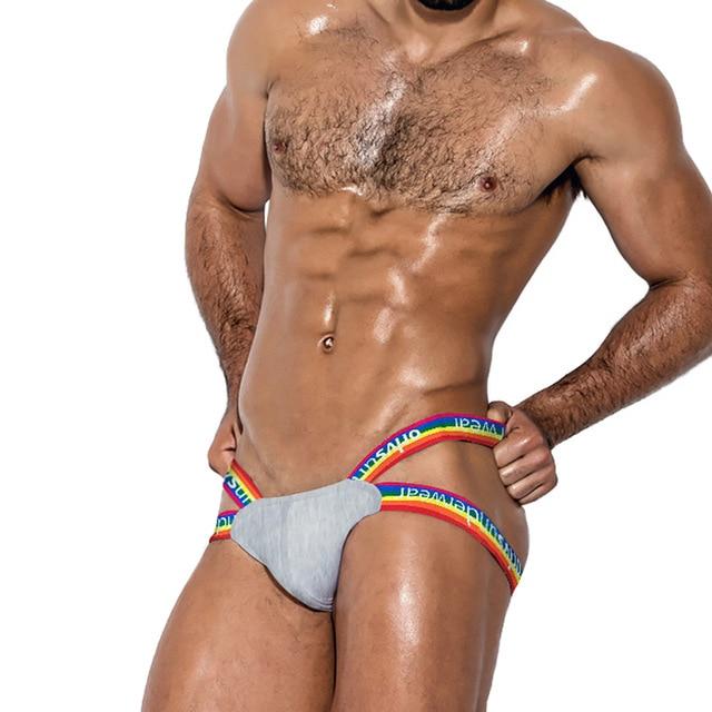 Rainbow Jockstrap | dmunderwear detail image 5