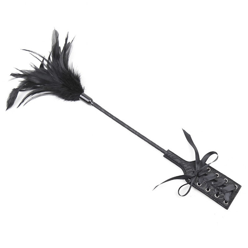 Double Headed Feather Flogger | dmunderwear detail image 1