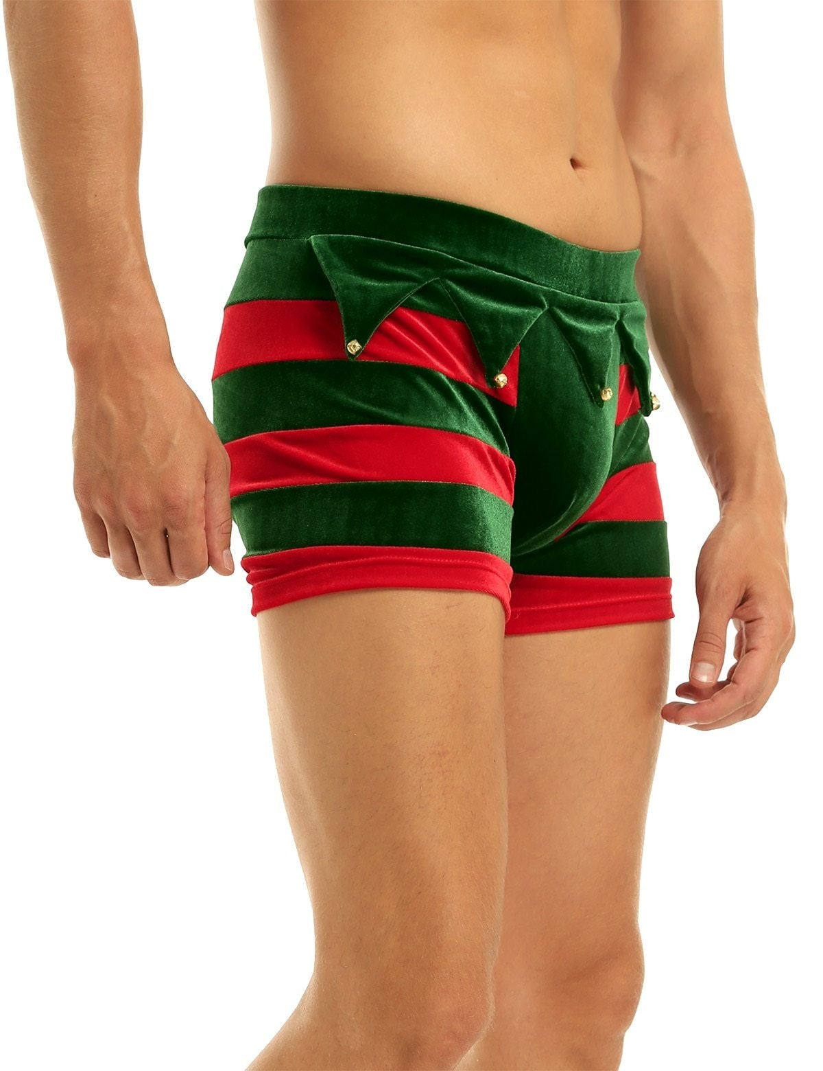 Elf Jingle Balls Boxer Briefs | dmunderwear detail image 2