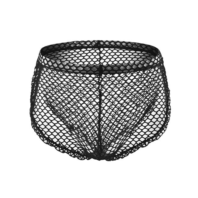 Extreme Fishnet Button Shorts | dmunderwear detail image 12