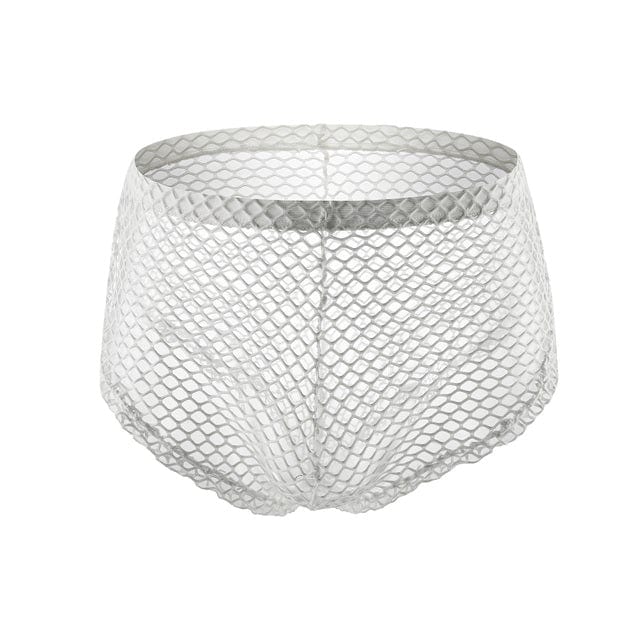 Extreme Fishnet Button Shorts | dmunderwear detail image 8