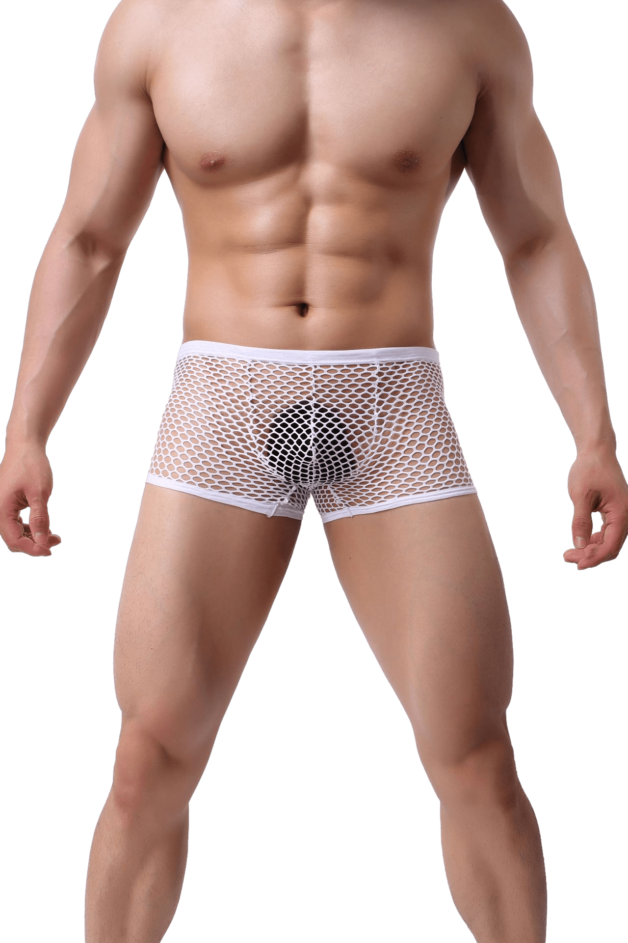 Extreme Fishnet Trunks | dmunderwear detail image 2