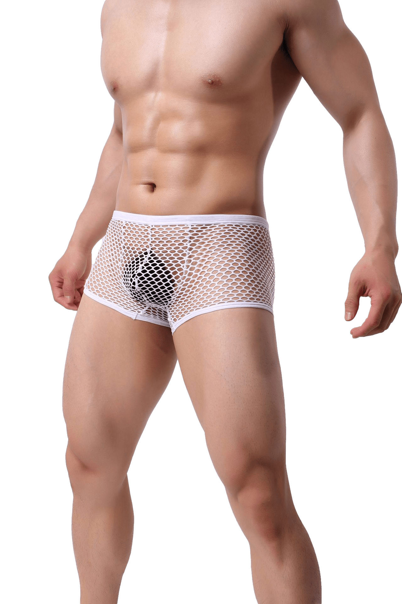 Extreme Fishnet Trunks | dmunderwear detail image 3