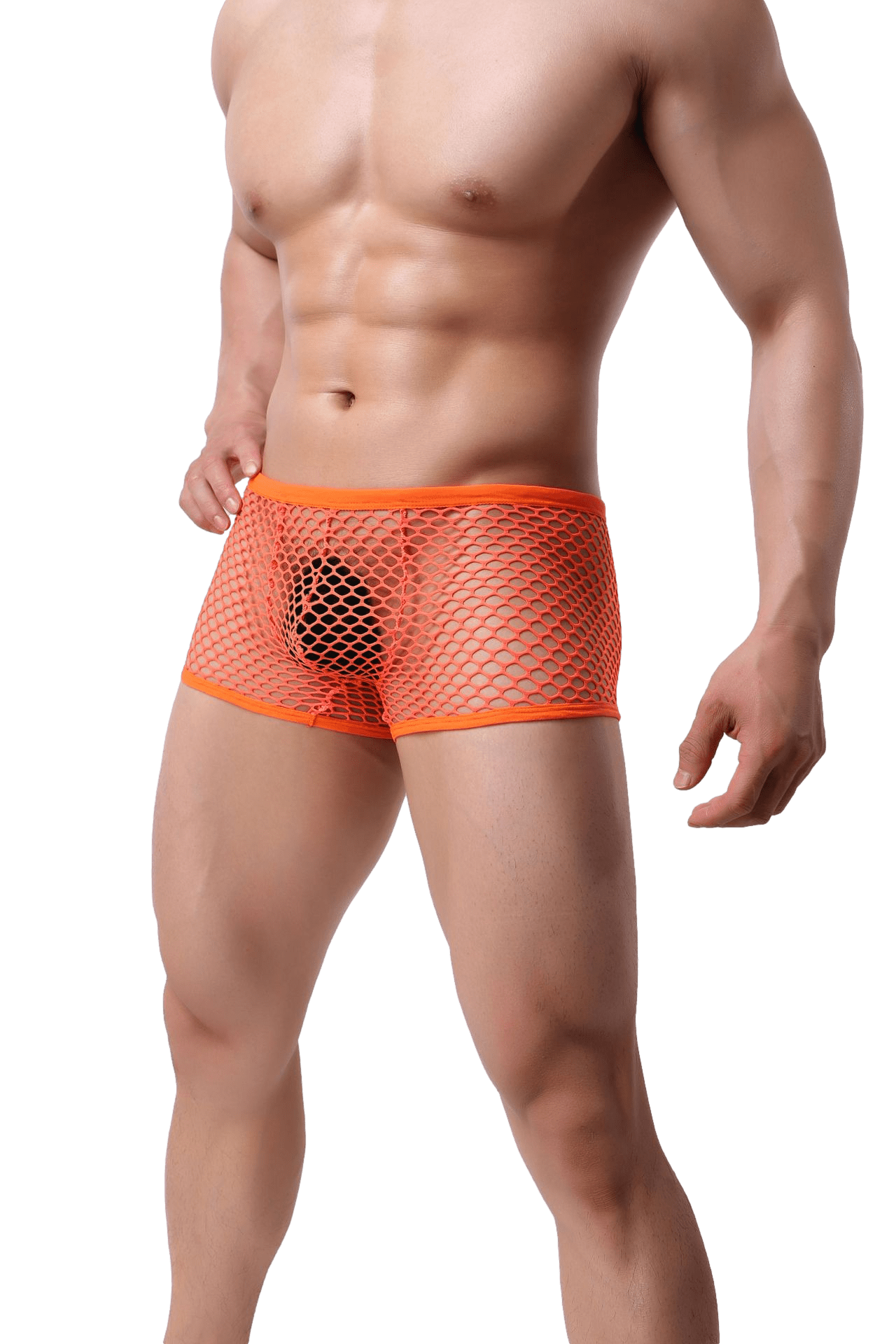 Extreme Fishnet Trunks | dmunderwear detail image 5