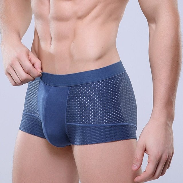 Four Corners Mesh Boxer Brief | dmunderwear detail image 6