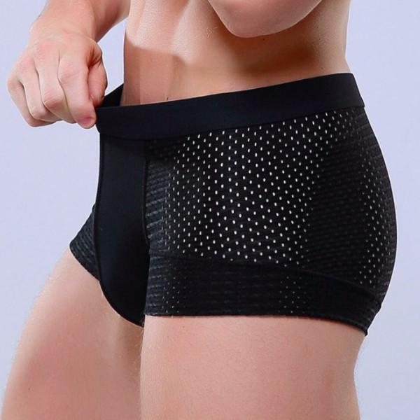 ORVLS Four Corners Mesh Boxer Brief | dmunderwear detail image 1