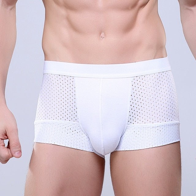 ORVLS Four Corners Mesh Boxer Brief | dmunderwear detail image 8