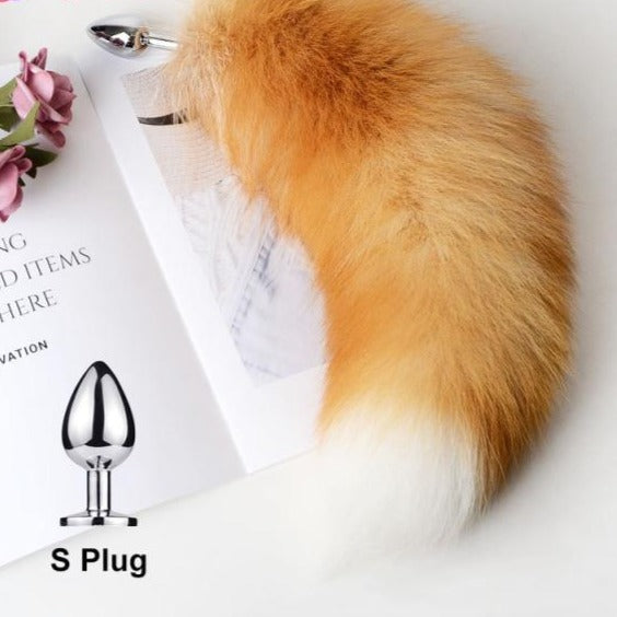 Fox Tail Anal Butt Plug | dmunderwear variant image