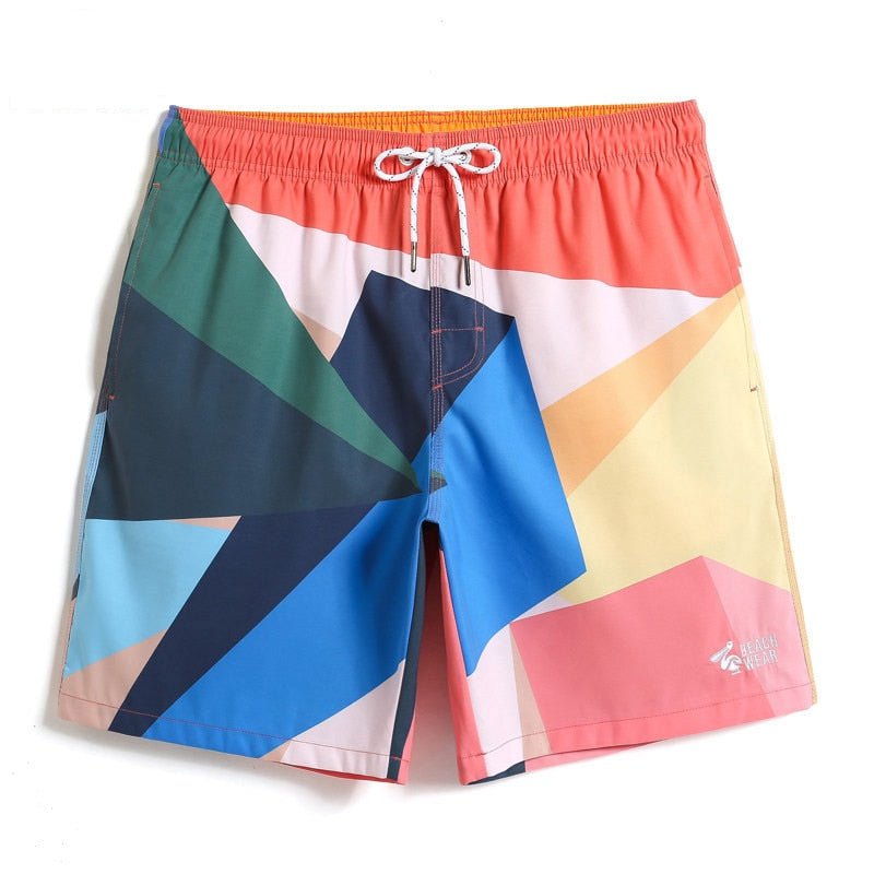 Geometric Board Shorts | dmunderwear variant image