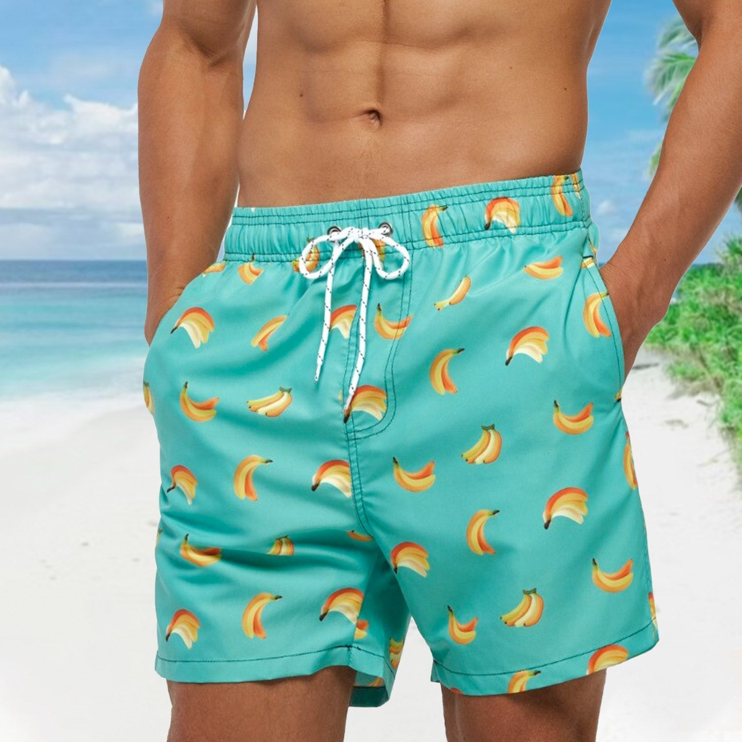 ORVLS Go Bananas Board Shorts | dmunderwear variant image