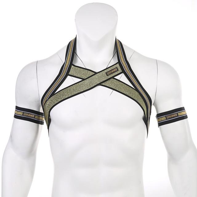 Gold Cross Harness | dmunderwear variant image