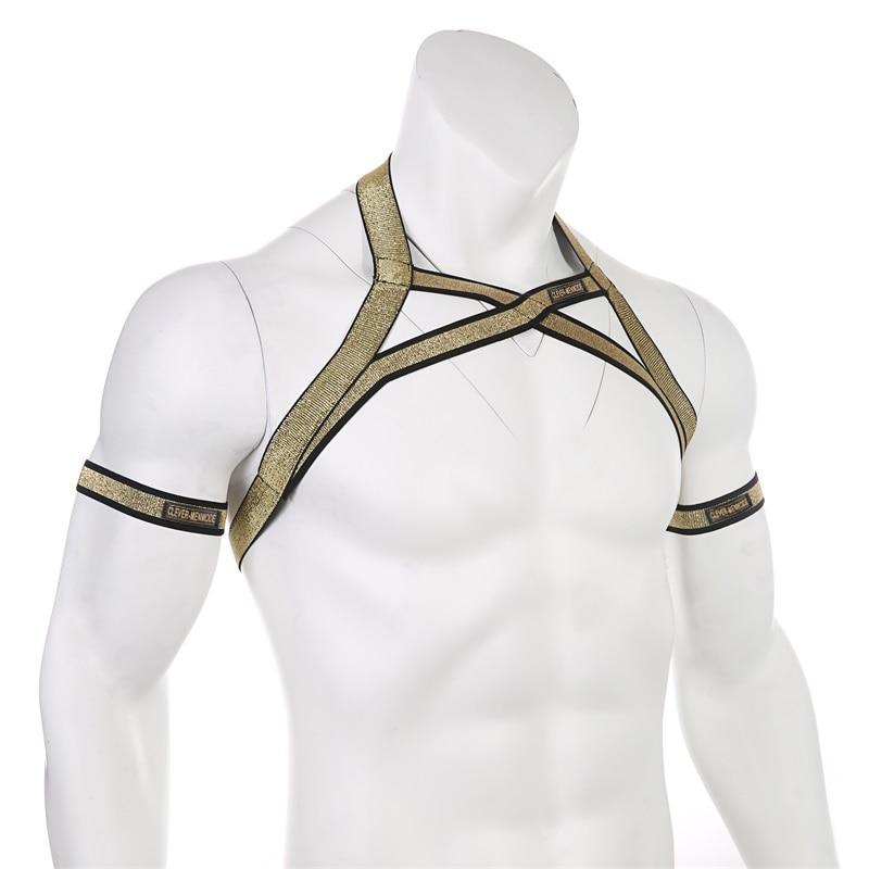ORVLS Gold Cross Harness | dmunderwear detail image 6