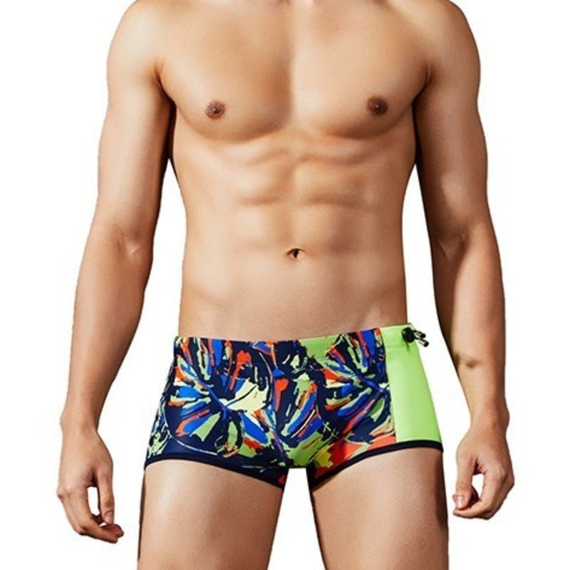Graffiti Stripe Swim Trunks | dmunderwear detail image 8