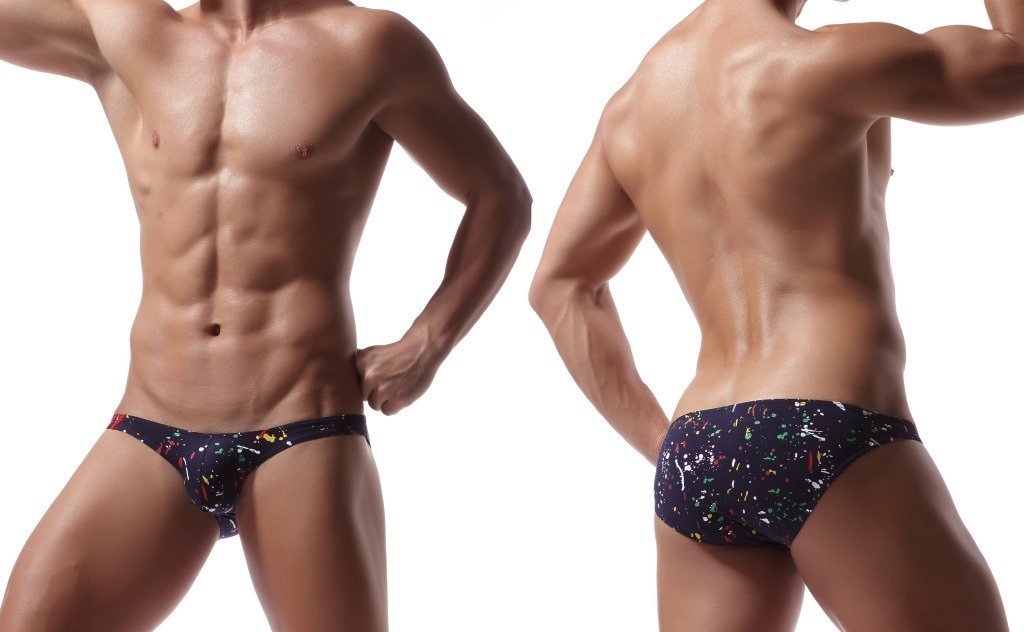Grafitti Skinny Briefs | dmunderwear detail image 9