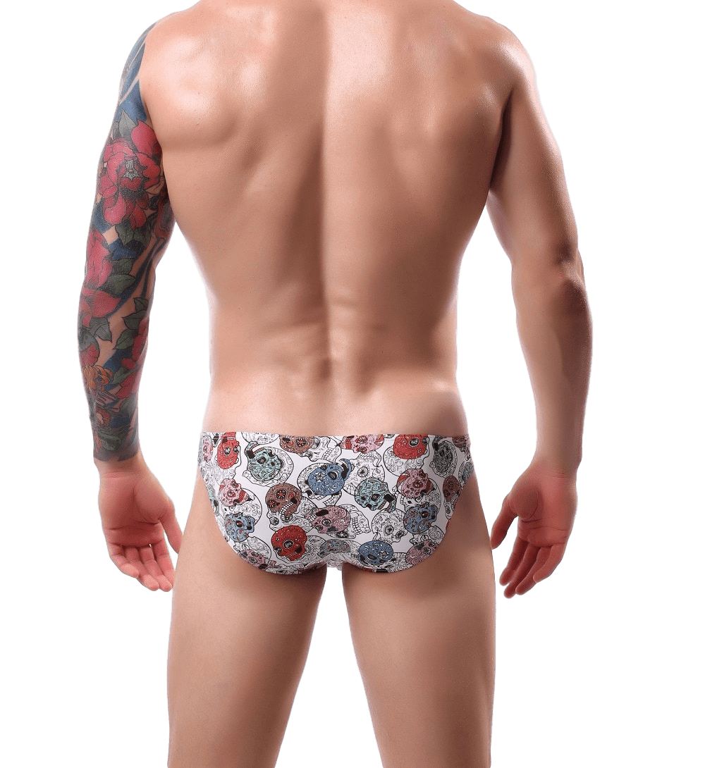 Graphic Flex Bikini Briefs | dmunderwear detail image 5