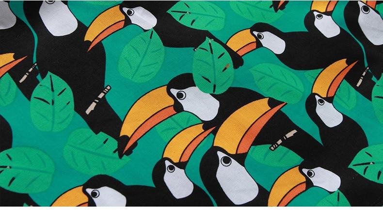 Green Toucan Graphic Boxers | dmunderwear product image 10