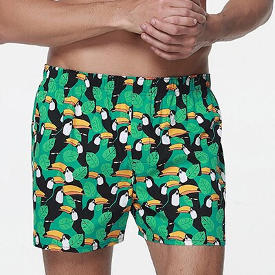 Green Toucan Graphic Boxers | dmunderwear product image 13