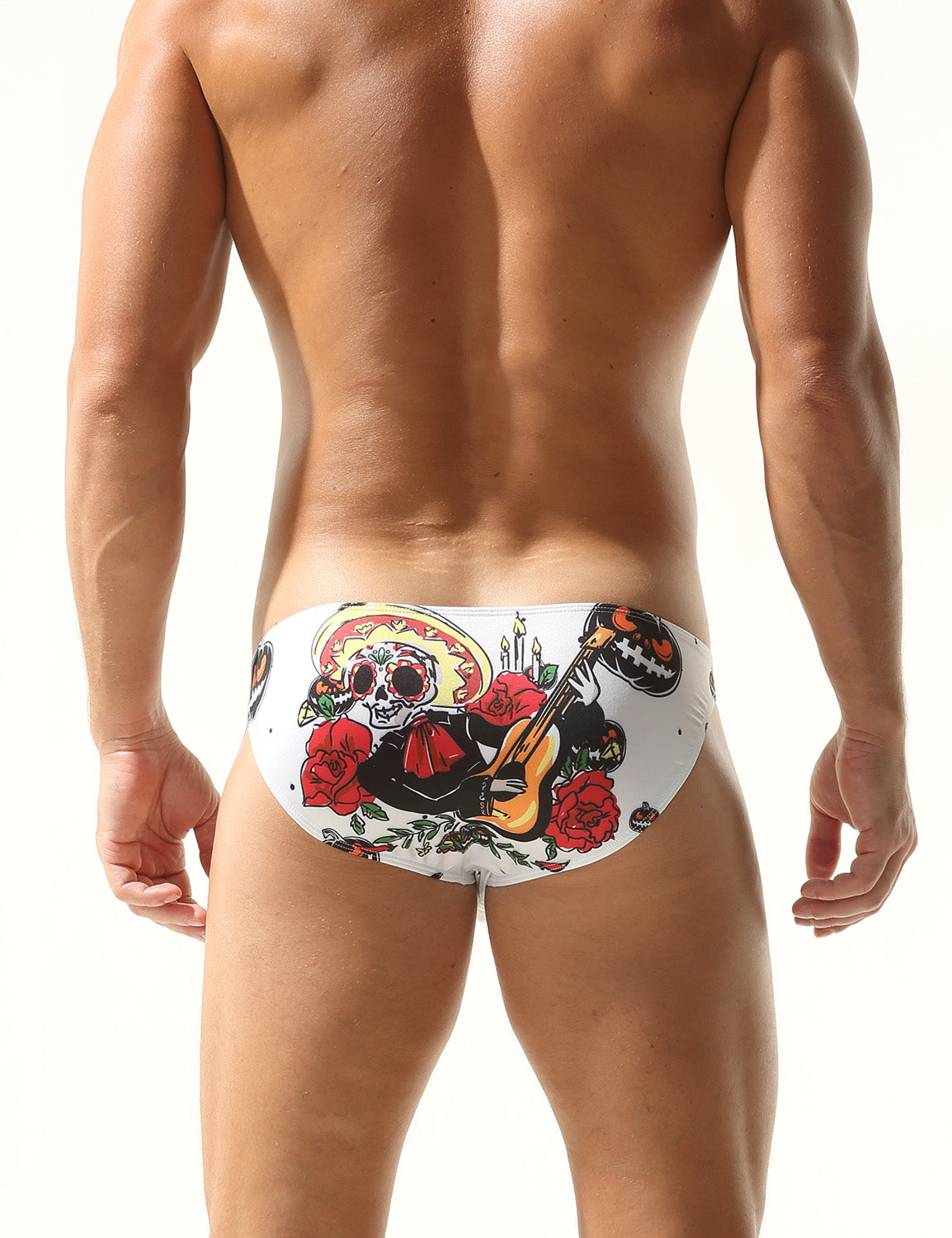 Halloween Roses Bikini Brief 230105 | dmunderwear variant image