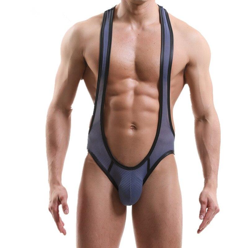 ORVLS High Hip Mesh Jockstrap Singlet | dmunderwear detail image 8