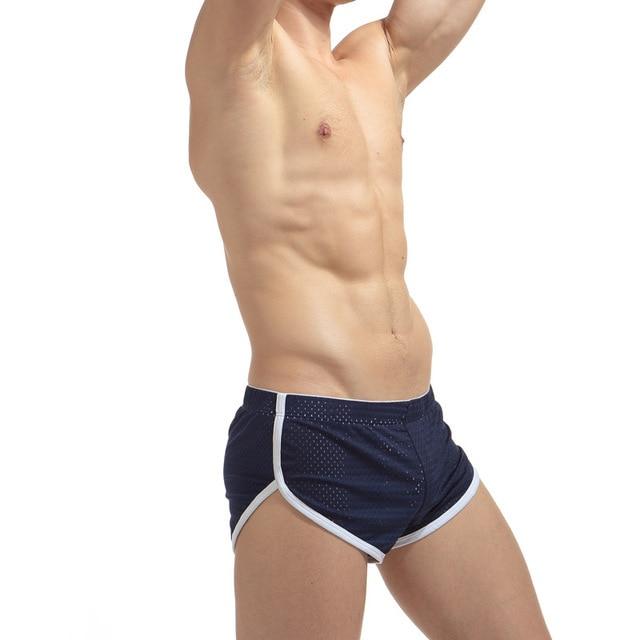 High Side Mesh Running Shorts | dmunderwear detail image 5