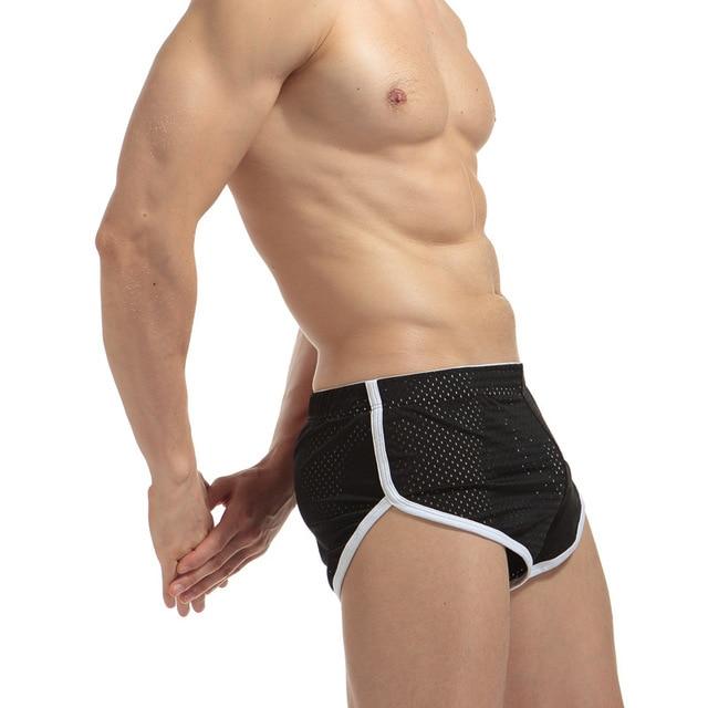 High Side Mesh Running Shorts | dmunderwear detail image 7