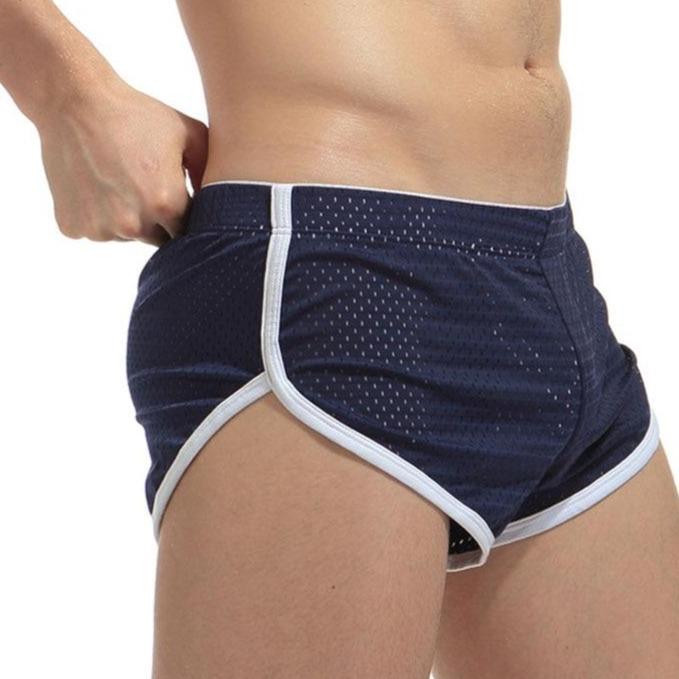 ORVLS High Side Mesh Running Shorts | dmunderwear detail image 1