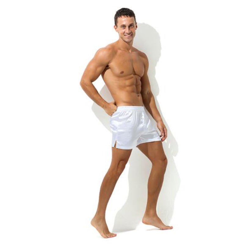 ORVLS Ice Silk Lounge Shorts | dmunderwear detail image 6