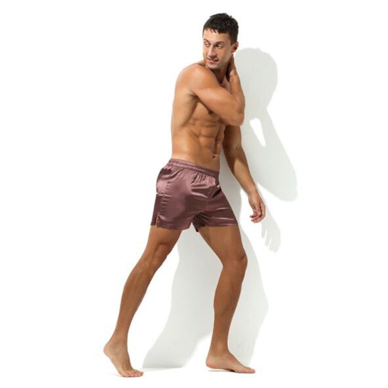 ORVLS Ice Silk Lounge Shorts | dmunderwear detail image 9