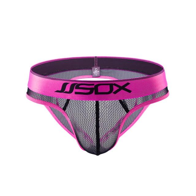 JJSox Mesh Jock Brief | dmunderwear detail image 7