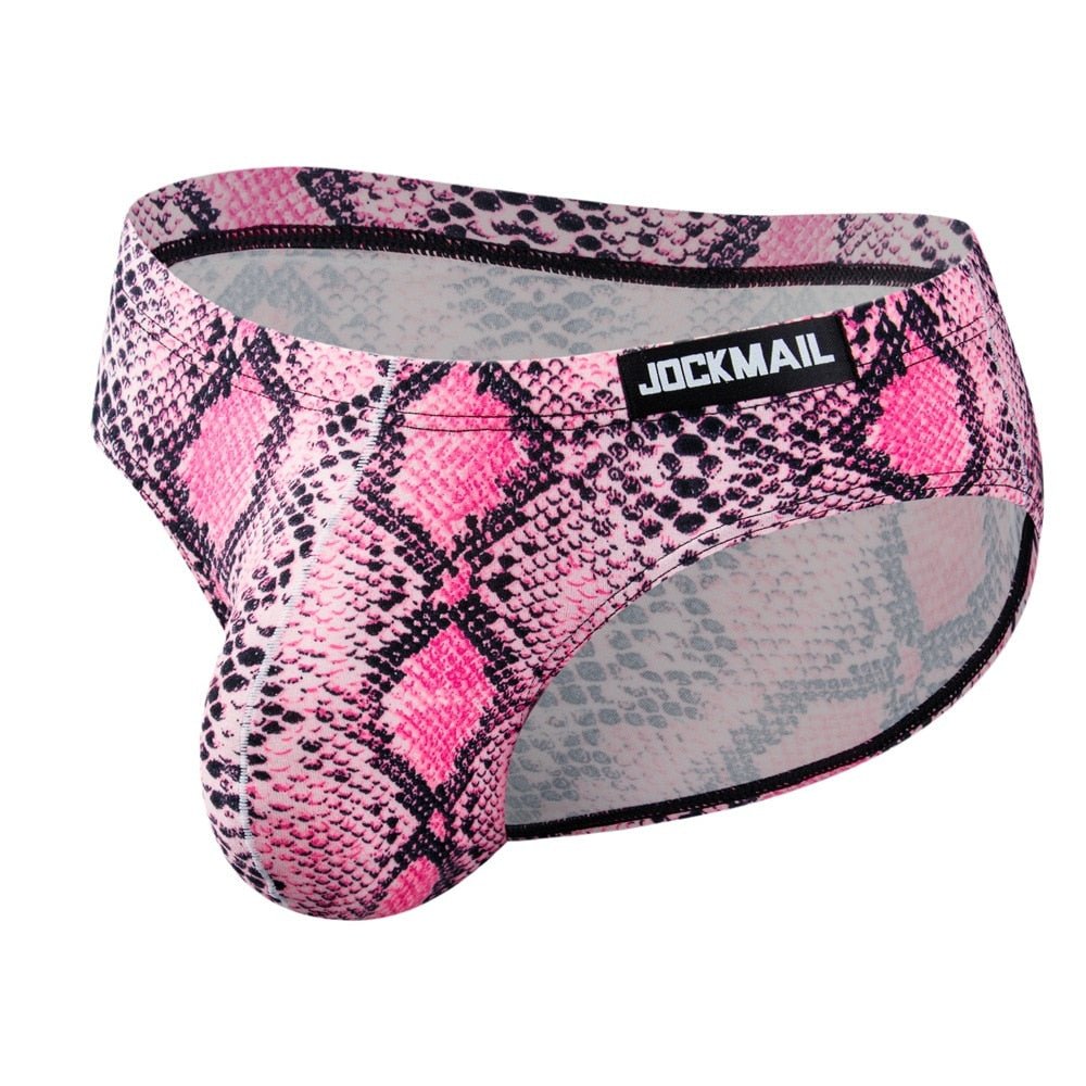 Jockmail Animal Print Briefs 4-Pack | dmunderwear detail image 4
