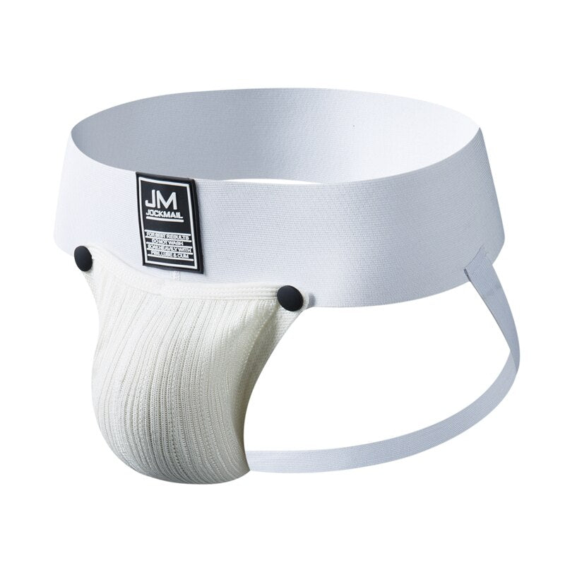 Jockmail Bulging Jockstrap | dmunderwear detail image 1