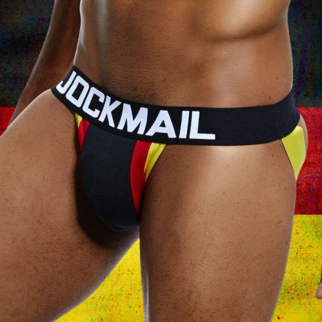 Jockmail "Deutschland Tricolour" Jockstrap | dmunderwear detail image 1