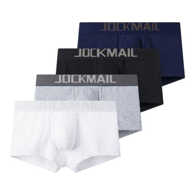 Jockmail Low Waist Boxers (4 Pack) | dmunderwear detail image 7