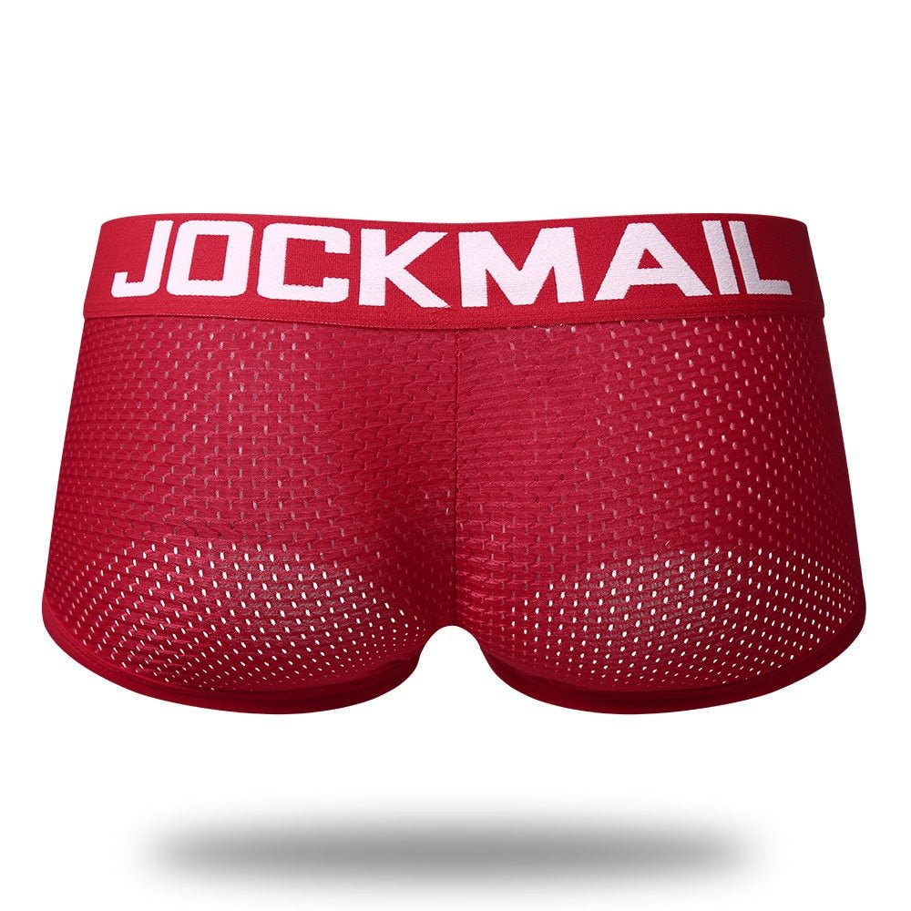 ORVLS Jockmail Mesh Boxer Briefs 4-Pack | dmunderwear detail image 7