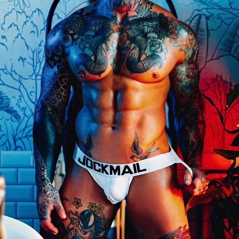 Jockmail Minimalist Jockstrap | dmunderwear detail image 1