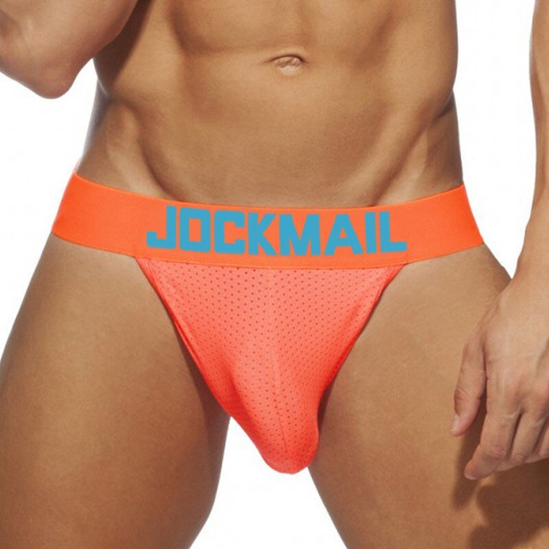 ORVLS Jockmail Neon Mesh Sports Briefs 4-Pack | dmunderwear detail image 5