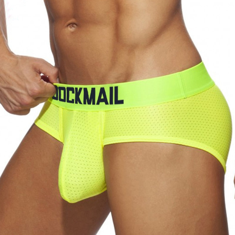 Jockmail Neon Party Briefs | dmunderwear detail image 4