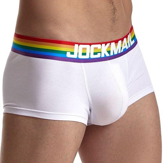 Jockmail Rainbow Band Boxer Briefs | dmunderwear detail image 3