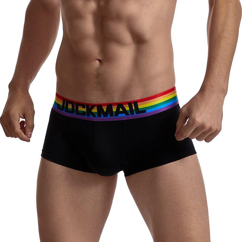 Jockmail Rainbow Band Boxer Briefs | dmunderwear detail image 5