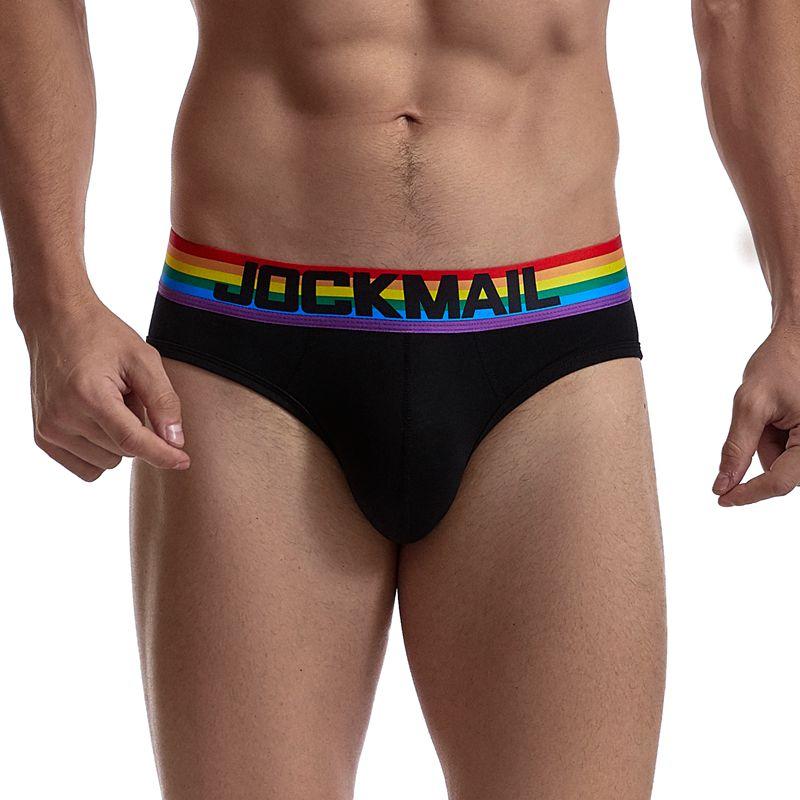 Jockmail Rainbow Band Briefs | dmunderwear detail image 5