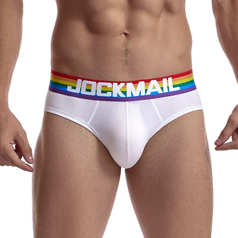 ORVLS Jockmail Rainbow Band Briefs | dmunderwear variant image