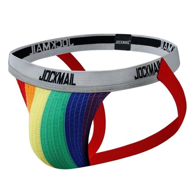 ORVLS Jockmail Rainbow Jockstrap | dmunderwear variant image